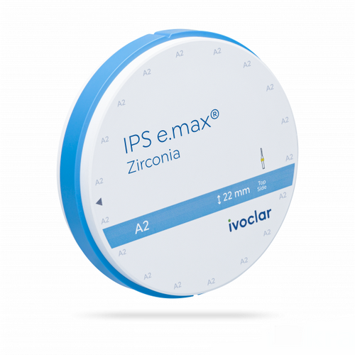 IPS e.max Zirconia disc by Ivoclar for milled crowns and bridges