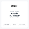 Aconia 3D Master multilayer zirconia by Besmile for milled dental crowns