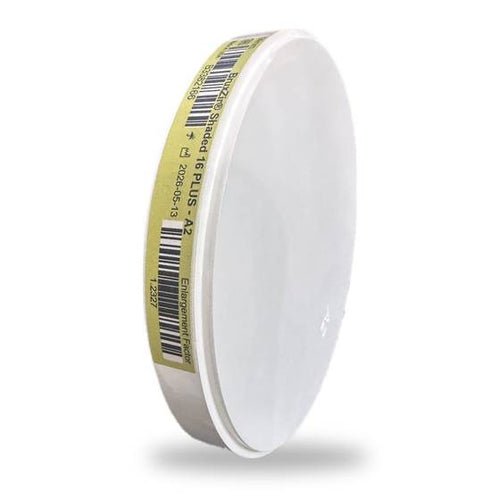 BruxZir Shaded 16 PLUS zirconia milling disc, shade A2, at ZIRCNOVA